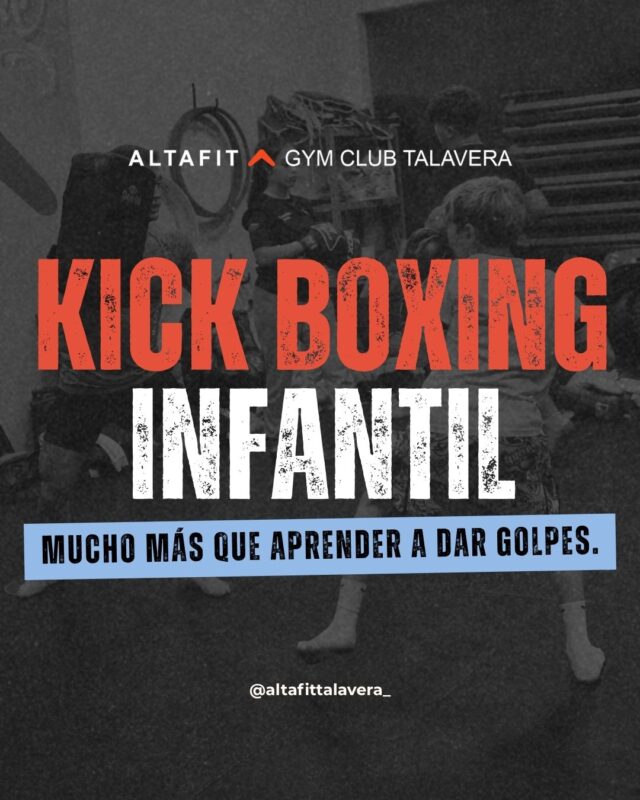 🥊 KICK BOXING INFANTIL: MUCHO MÁS QUE APRENDER A DAR GOLPES.

Moverse, aprender, superarse y divertirse mientras forman parte de un grupo. 🙌

El kick boxing puede ser una forma estupenda de acercar a los más pequeños al deporte mientras trabajan aspectos como la coordinación, el equilibrio, la agilidad, la concentración y la disciplina.

Pero hay algo todavía más importante: cada pequeño avance les enseña el valor de la constancia, el respeto y el esfuerzo. 💪

Porque aquí no se trata simplemente de aprender a golpear. Se trata de aprender una disciplina deportiva, controlar el cuerpo, escuchar, respetar al compañero y disfrutar entrenando.

🧡 Y quién sabe… quizá estén a una clase de descubrir su nuevo deporte favorito.

🥊 KICK BOXING INFANTIL · ALTAFIT TALAVERA
📅 Martes y jueves
⏰ De 19:30 a 20:30 h

¿Quieres más información sobre nuestras clases de Kick Boxing Infantil? ¡Pregúntanos! 👇
☎️ 925 054 719
📧 talavera@altafit.es
📍 C/ Santa Sabina, 3. Talavera de la Reina

#AltafitTalavera #Altafit #KickBoxingInfantil #KickBoxing #DeporteInfantil #ActividadInfantil #Deporte #Disciplina #VidaActiva #TalaveraDeLaReina #GymTalavera
